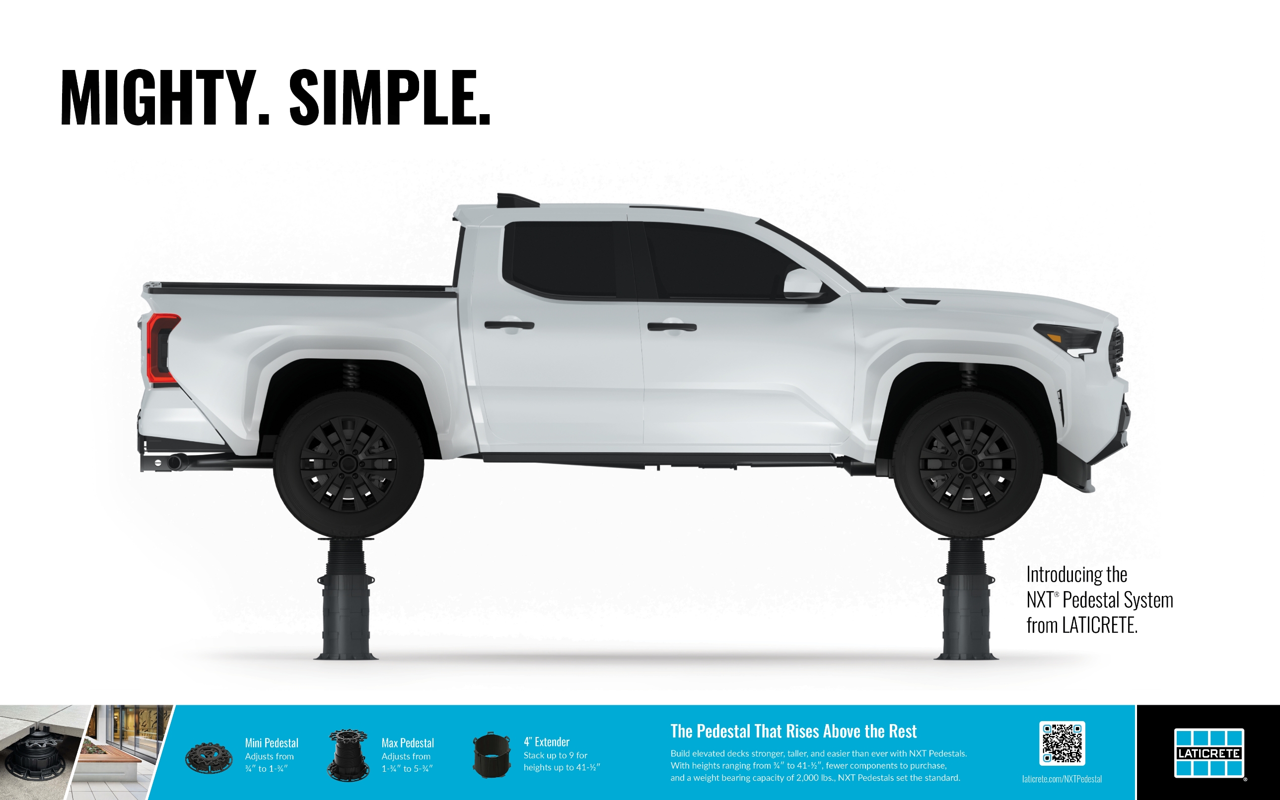 NXT® Pedestal System